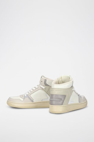 Leren Hoge Sneakers La Grande - Wit