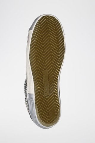 Leren Sneakers Prsx - Zilverkleurig