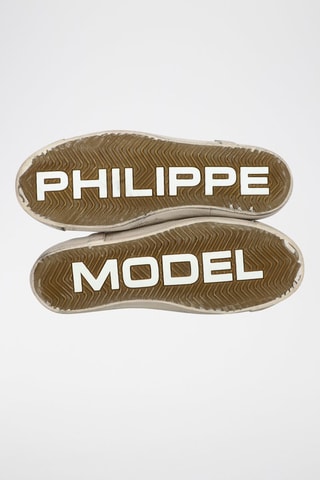 Leren Sneakers PRSX - Hemelsblauw