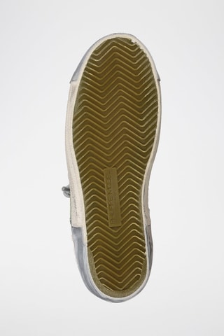 Leren Sneakers PRSX - Zilverkleurig