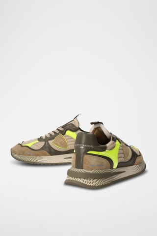 Leren Sneakers Olympique - Groen