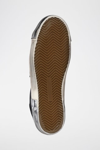 Kalfsleren Sneakers Prsx - Zwart