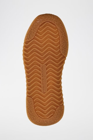 Kalfsleren Sneakers Tropez 2,1 Low - Beige