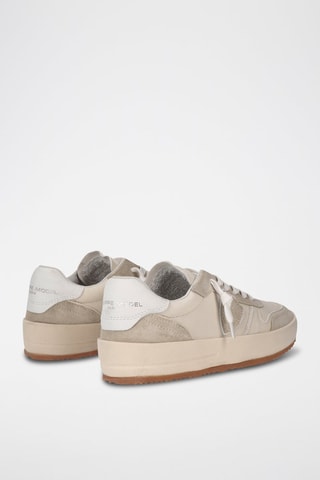 Leren Sneakers Nice -  Beige en Ecru