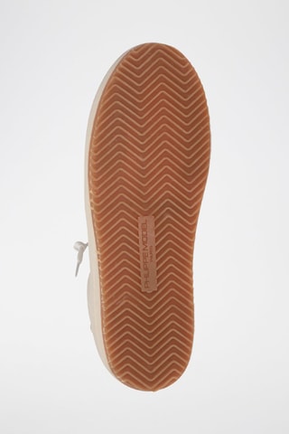 Leren Sneakers Nice -  Beige en Ecru