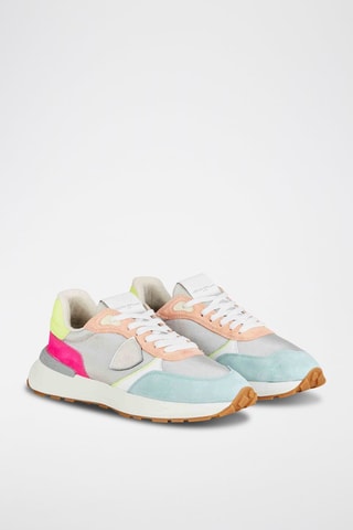 Leren Sneakers Antibes - Grijs