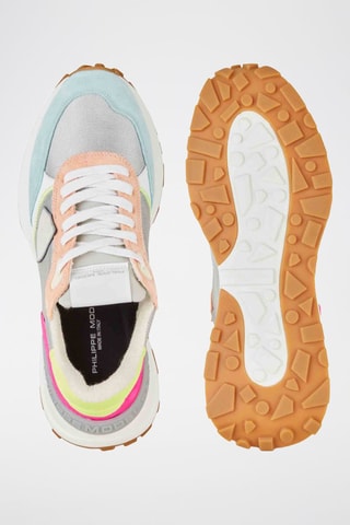 Leren Sneakers Antibes - Grijs