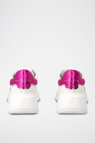 Leren Sneakers Tres Temple - Wit