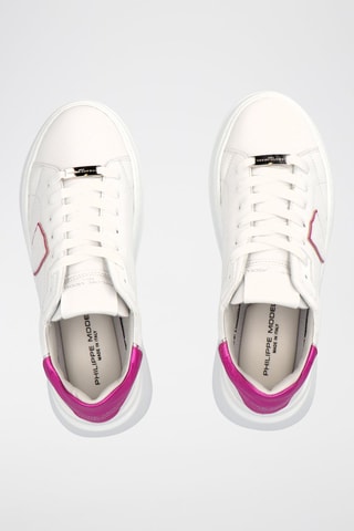 Leren Sneakers Tres Temple - Wit