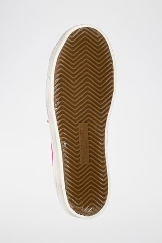 Leren Sneakers Paris Haute Low - Fuchsia