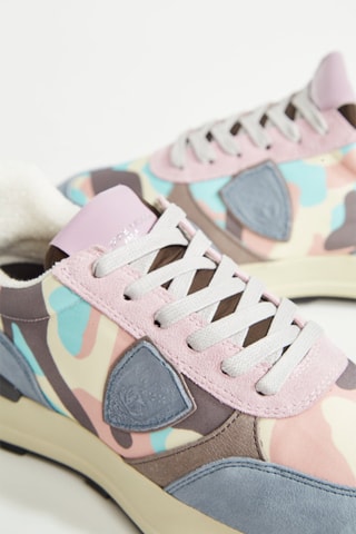 Geitenleren Sneakers Antibes - Blauw