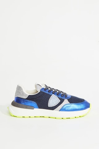 Geitenleren Sneakers Antibes - Zwart