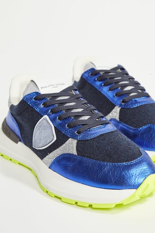 Geitenleren Sneakers Antibes - Zwart