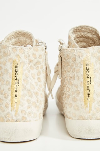 Hoge Leren Sneakers PRSX- Wit