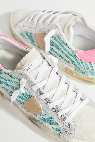 Leren Sneakers PRSX - Beige