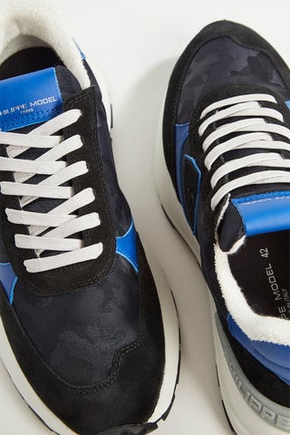 Geitenleren Sneakers Antibes - Zwart