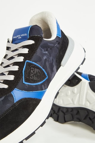 Geitenleren Sneakers Antibes - Zwart