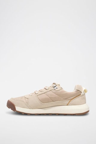 Leren Sneakers - Beige