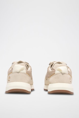 Leren Sneakers - Beige
