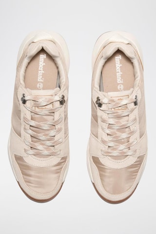 Leren Sneakers - Beige