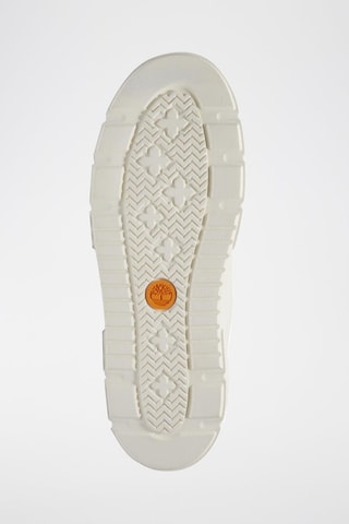 Leren Platform Sneakers - Donkergrijs en Wit