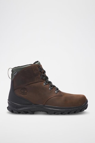 Leren Snowboots - Bruin