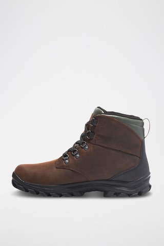 Leren Snowboots - Bruin