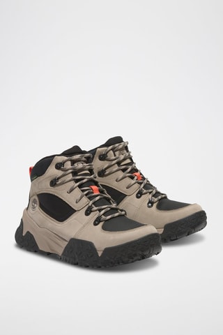 Chaussures de randonnée en cuir - Taupe