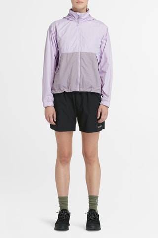 Windjack met Capuchon - Lichtpaars