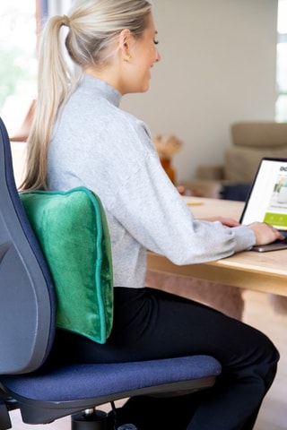 Verwarmend Elektrisch Kussen - Groen - 30 x 40 x 16 cm 