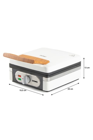 Wafelijzer - 2 XL-wafels - 1400 W