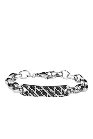 Bracelet - Argenté et noir