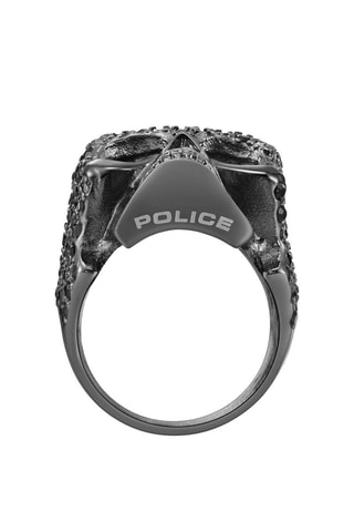 Bague en plaqué ion gris Eager