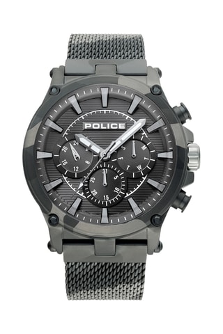 Montre à quartz en plaqué ion noir Taman