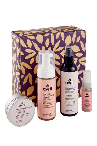 Coffret cadeau bio Ma routine soin visage - 4 produits