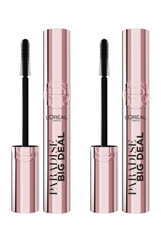 2 mascaras Paradise Big Deal - Noir - 2 x 9,9 ml