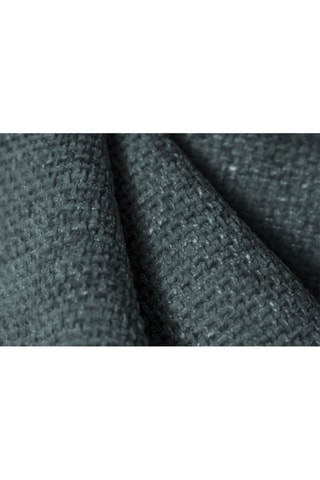 Pouf Nolio - Bleu pétrole - En tissu chenille