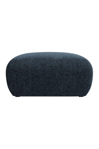 Pouf Nolio - Bleu roi - En tissu chenille