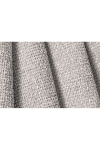 Canapé d'angle réversible Tulum - Gris clair - 5 places - En polyester - Toucher soie