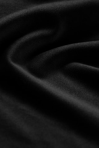 Lit-coffre avec sommier Colonel - Noir - Tissu velours