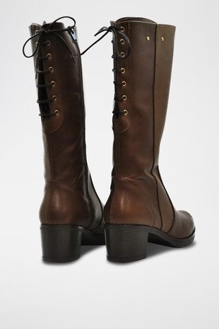 Splitleren Laarzen - Lichtbruin