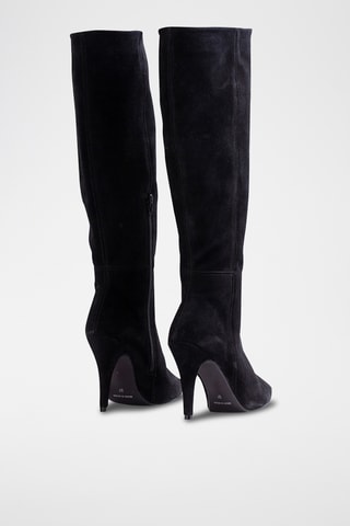 Nubuck Laarzen - Zwart