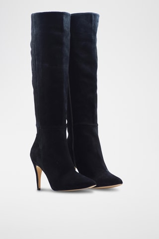 Bottes en nubuck - Noir