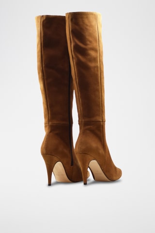 Bottes en nubuck - Camel