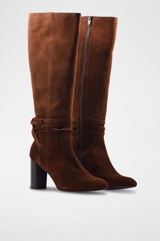 Nubuck Laarzen - Bruin