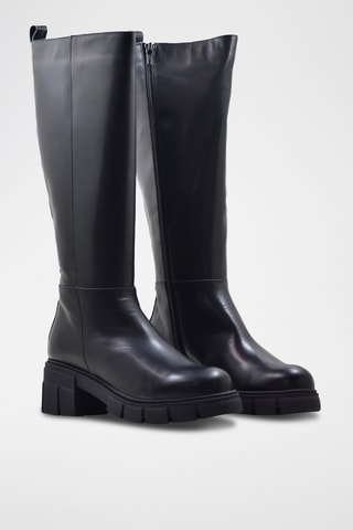 Leren Laarzen - Zwart