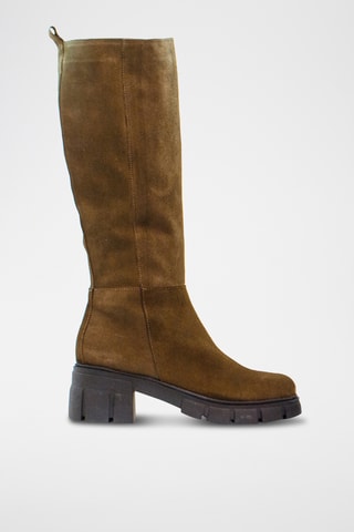 Nubuck Laarzen - Kaki