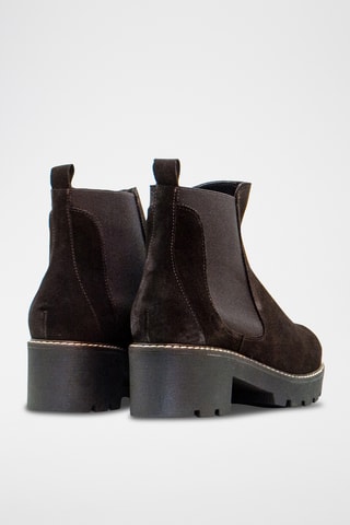 Nubuck Chelsea Boots - Bruin