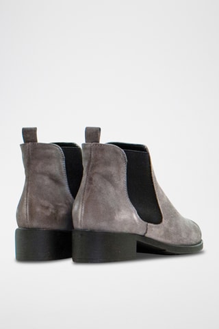 Nubuck Chelsea Boots - Lichtgrijs