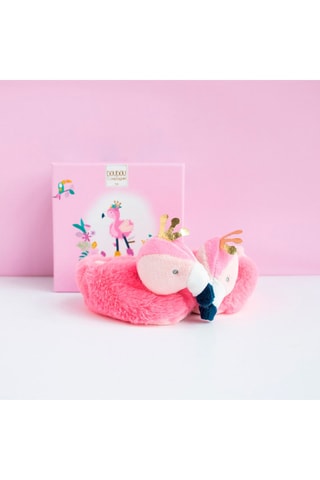 Chaussons Flamant Rose  - Rose